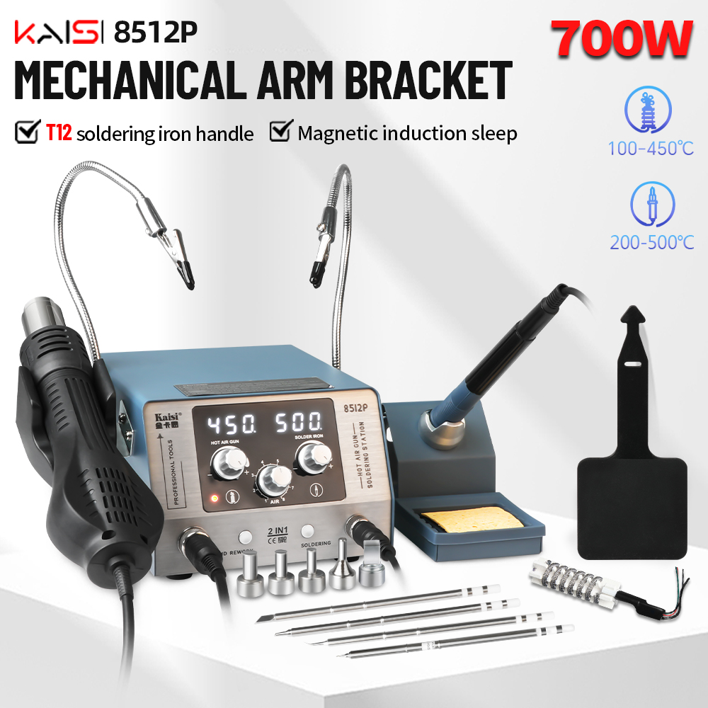 Kaisi 8512P Lötstation 700 W 2 – T12 Soldering Station Oled Bewertung und Preis